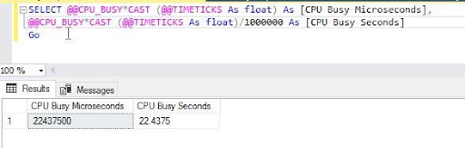 @CPU_BUSY output in a float data type