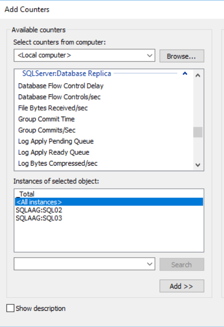 SQLServer Database Replica Object