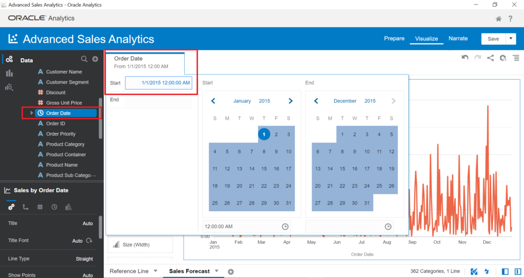 Using Trend Line in Advanced Sales Analytics