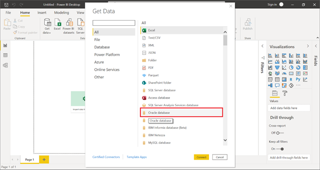 Select Oracle Database