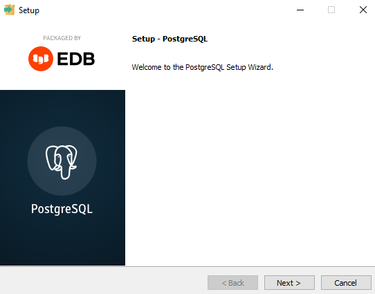 PostgreSql Setup