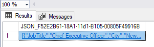 Presenting FirstName and LastName columns as nested properties of the new PersonName column