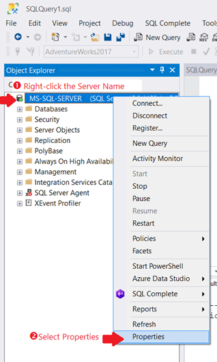 Product and Version properties.