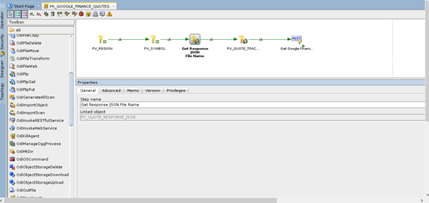 Drag and drop the PV_QUOTE_RESPONSE_JSON variable into the package again