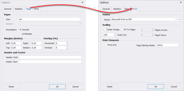 Print the database diagram or to export it as an image