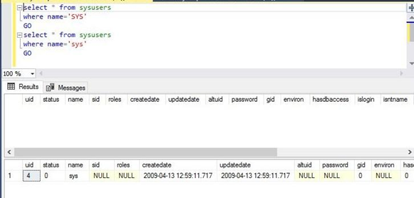 Impact of Changing Database Collation on Query Output