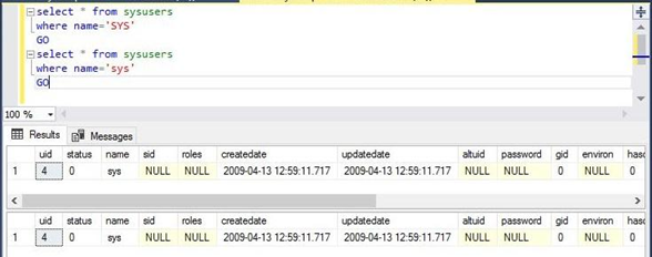 Impact of Changing Database Collation on Query Output