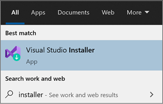 Visual Studio Installer