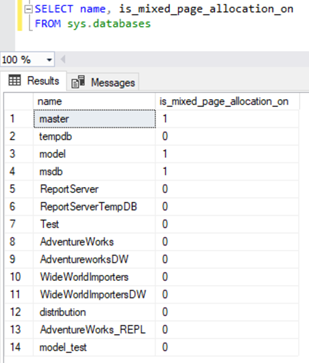 verifying the Mixed page allocation property