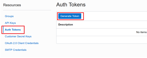 Auth Token