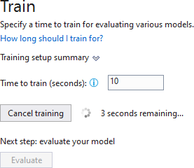 Train the Model