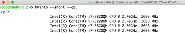 Aspects of Linux VM