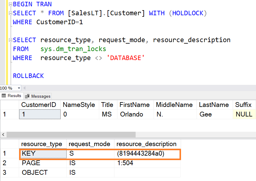 retrieving the customer record for a specific customer ID