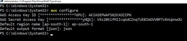 AWS Profile Configuration