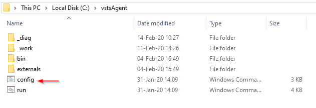 Setting up the self-hosted agent