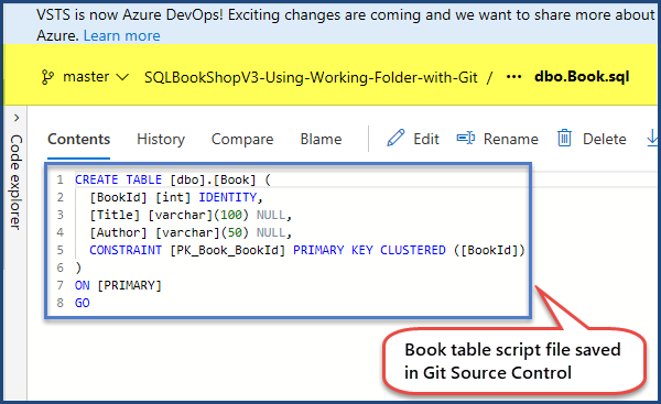 Tracking Changes is SQL Server Databaset