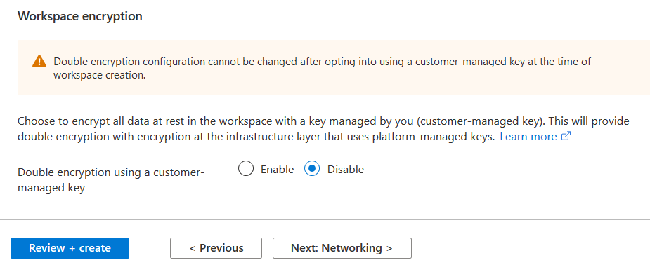 workspace encryption